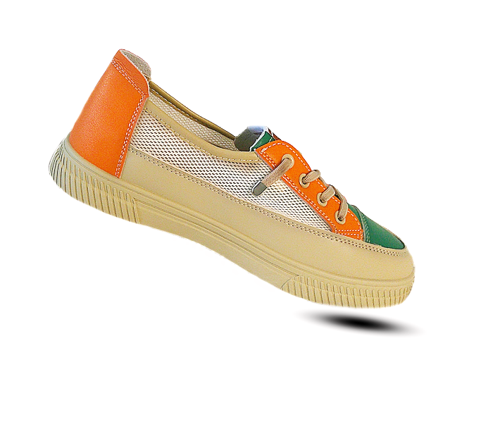 Women's trendy Color block Platform Sneakers with ventilated mesh upper, Comfortable & Versatile Walking Trainers - Everyday comfort and Style