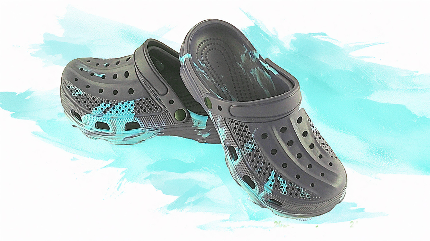 Trendy Men's Fashion Clogs - Breathable, Non-Slip EVA Slides for All Seasons