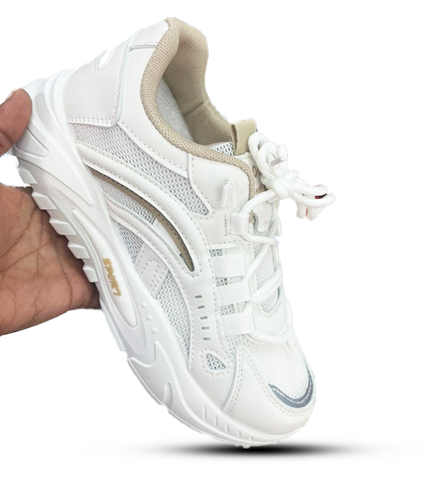 Womens Ultra-Breathable Mesh Sneakers - Soft, Lightweight, Low-Top Trainers for Casual Outdoor Activities - Perfect for Everyday Wear