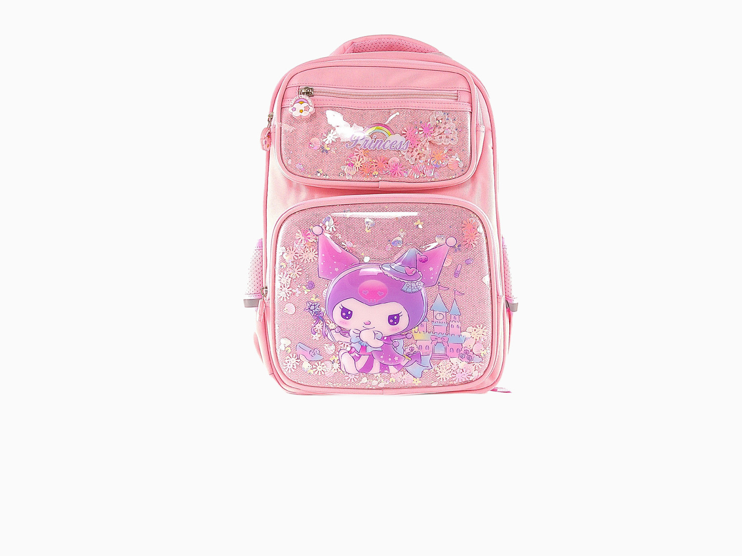 Adorable Cartoon Theme Backpack For Girls, Perfect For Little Princesses, Kids School Bag
