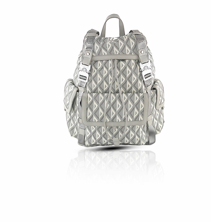 Light Weight Backpack With Triangular Geometric Patterns